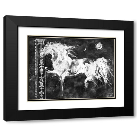 Lepa Zena XXVIIII Black Modern Wood Framed Art Print with Double Matting by Wiley, Marta