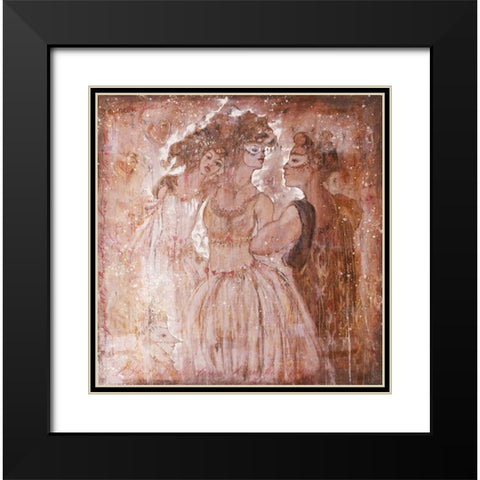 Mystic Muse Black Modern Wood Framed Art Print with Double Matting by Wiley, Marta