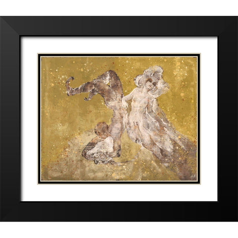 Shell boy V Black Modern Wood Framed Art Print with Double Matting by Wiley, Marta