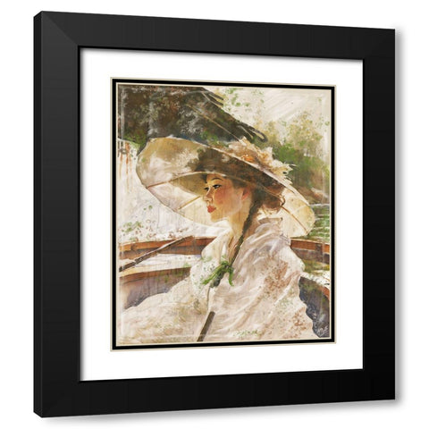 Japanese Beauty II Black Modern Wood Framed Art Print with Double Matting by Wiley, Marta