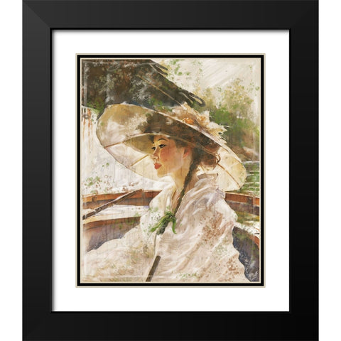 Japanese Beauty II Black Modern Wood Framed Art Print with Double Matting by Wiley, Marta