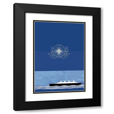 The Voyage Out No Title, 1931 Black Modern Wood Framed Art Print with Double Matting by McIntosh, Frank