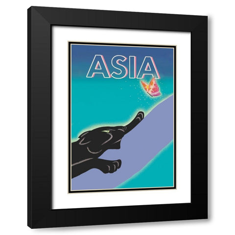 Bright Moment, 1932 Black Modern Wood Framed Art Print with Double Matting by McIntosh, Frank