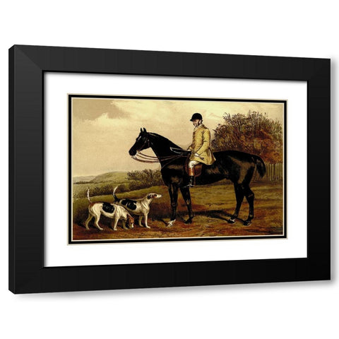 Jem Morgan, 1900 Black Modern Wood Framed Art Print with Double Matting by Sidney, Samuel