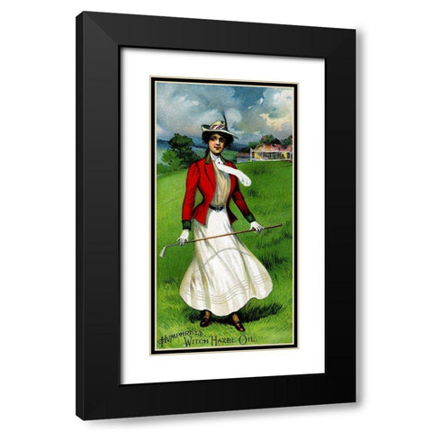 Humphreys Witch Hazel Oil Black Modern Wood Framed Art Print with Double Matting by Advertisement