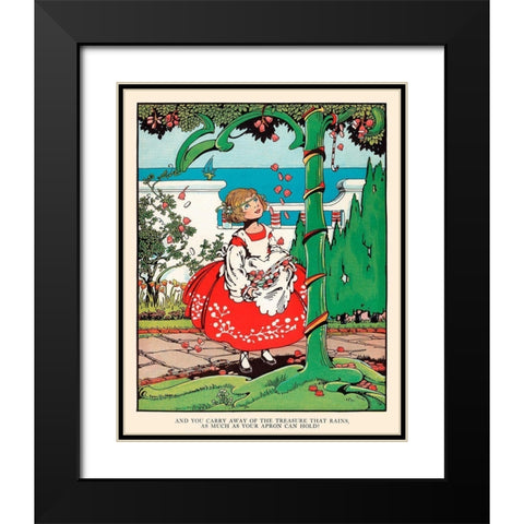 Carry Away the Treasure Black Modern Wood Framed Art Print with Double Matting by Field, Eugene