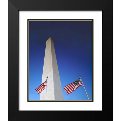 Washington Monument, Washington, D.C. Black Modern Wood Framed Art Print with Double Matting by Highmith, Carol