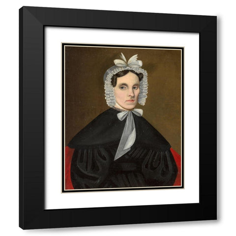 Sally Avery Olds Black Modern Wood Framed Art Print with Double Matting by Wade, Jeptha Homer