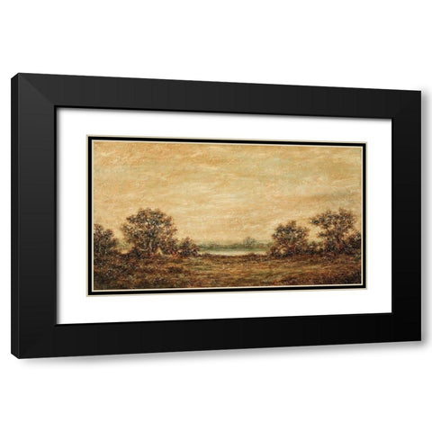 Yellow Light Black Modern Wood Framed Art Print with Double Matting by Blakelock, Ralph A