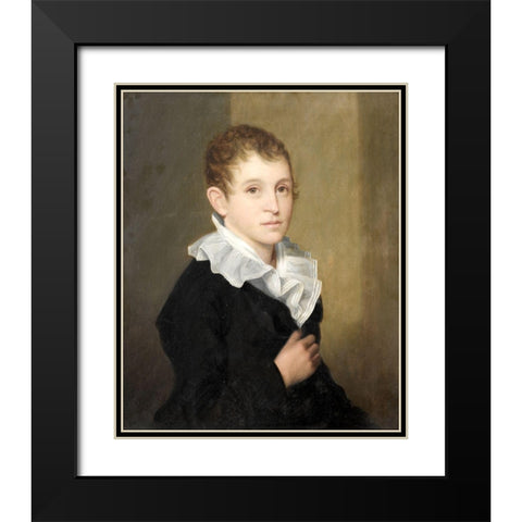 Samuel Barber Clark Black Modern Wood Framed Art Print with Double Matting by Frothingham, James