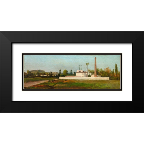Industrial Plant Black Modern Wood Framed Art Print with Double Matting by Chintreuil, Antoine
