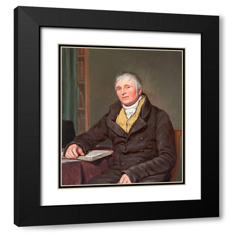 Charles Thompson Black Modern Wood Framed Art Print with Double Matting by Wonder, Pieter Christoffel