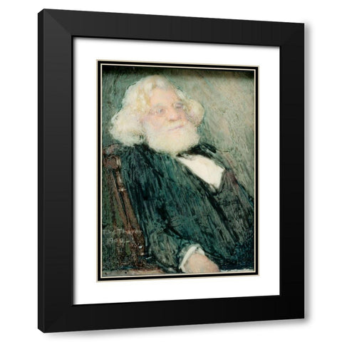 Parke Godwin 1900 Black Modern Wood Framed Art Print with Double Matting by Thayer, Theodora W.