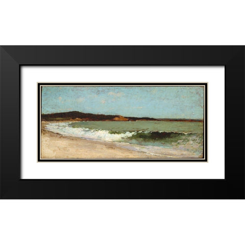 Study for Eagle Head, Manchester, Massachusetts Black Modern Wood Framed Art Print with Double Matting by Homer, Winslow