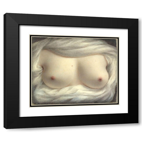 Beauty Revealed Black Modern Wood Framed Art Print with Double Matting by Goodridge, Sarah