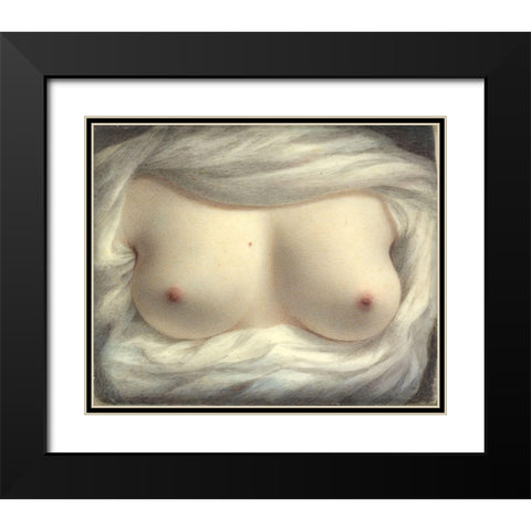 Beauty Revealed Black Modern Wood Framed Art Print with Double Matting by Goodridge, Sarah