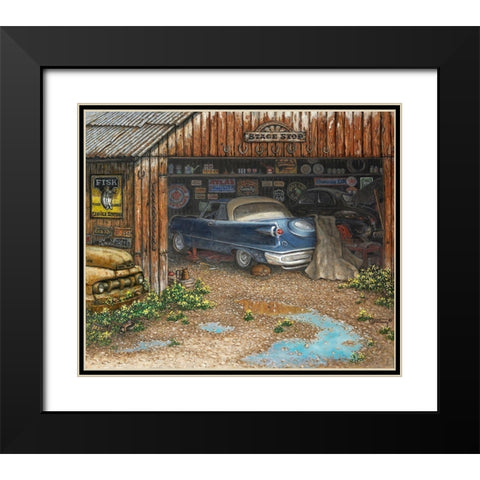 The Collector Black Modern Wood Framed Art Print with Double Matting by Kruskamp, Janet