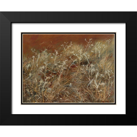 Thistles Black Modern Wood Framed Art Print with Double Matting by Sargent, John Singer