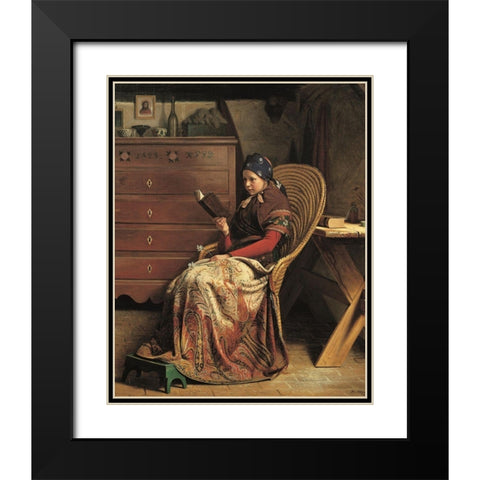 In a Pine Wood Black Modern Wood Framed Art Print with Double Matting by Dalsgaard, Christen