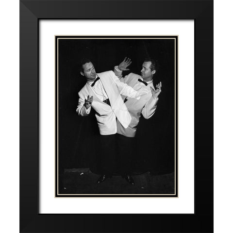 Portrait of King Guion-between 1938 and 1949 Black Modern Wood Framed Art Print with Double Matting by Gottlieb, William