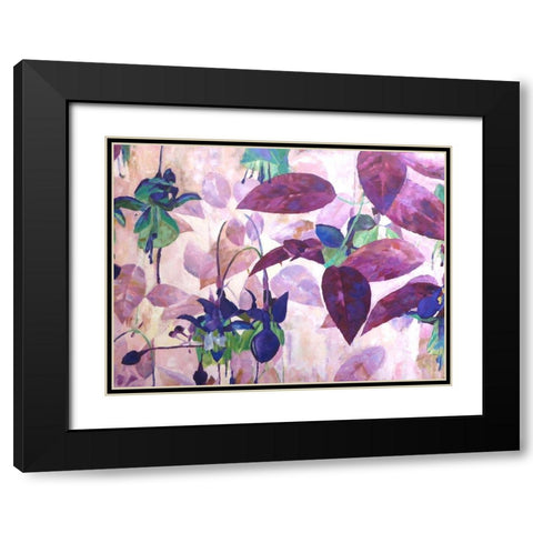 Awakening of Spring Black Modern Wood Framed Art Print with Double Matting by Ghanooni, Sarah