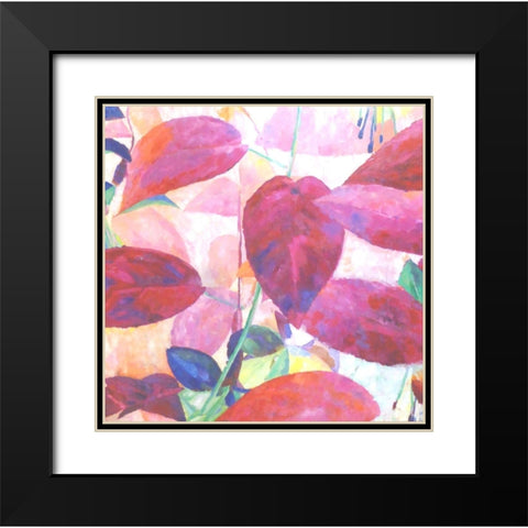 Colors of the Wind Black Modern Wood Framed Art Print with Double Matting by Ghanooni, Sarah