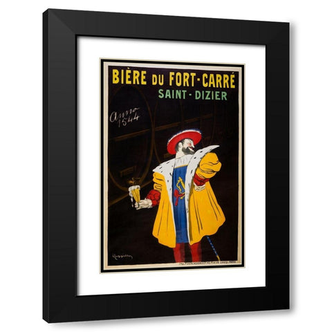 Beer from Fort-Carre-Saint-Dizier Black Modern Wood Framed Art Print with Double Matting by Cappiello, Leonetto