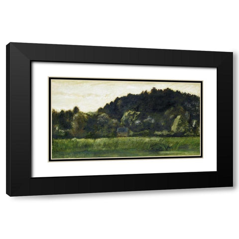 Landscape Black Modern Wood Framed Art Print with Double Matting by Burneâ€“Jones, Edward