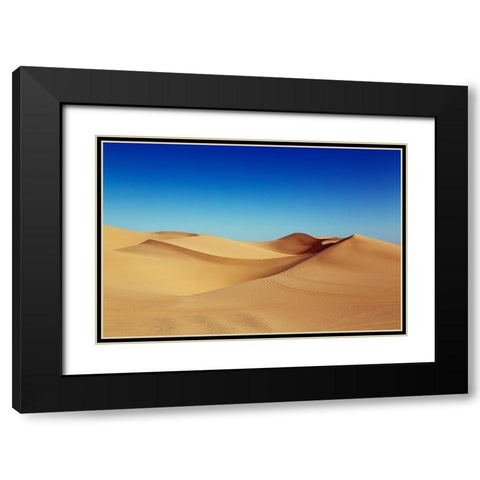 The Imperial Sand Dunes of Southern California Black Modern Wood Framed Art Print with Double Matting by Highsmith, Carol