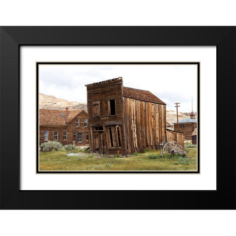 Bodie Ghost Town-Mono County-California-United States Black Modern Wood Framed Art Print with Double Matting by Highsmith, Carol
