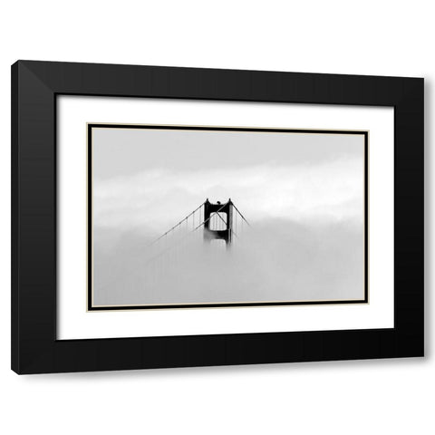 Golden gate bridge-San Fransisco USA Black Modern Wood Framed Art Print with Double Matting by Highsmith, Carol