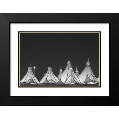 Denver International Airport-Denver-Colorado Black Modern Wood Framed Art Print with Double Matting by Highsmith, Carol