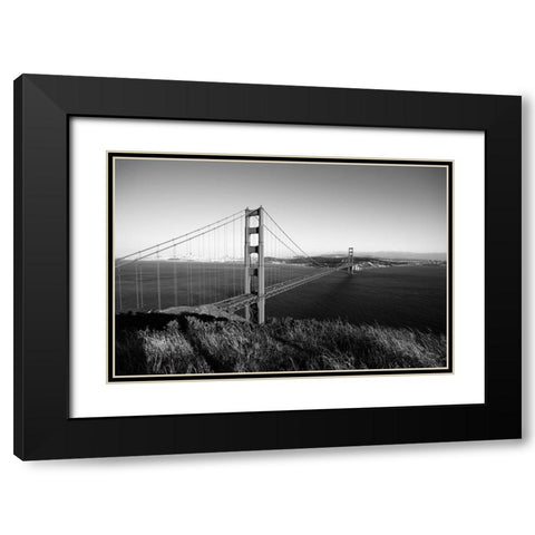 Golden gate bridge-San Fransisco USA Black Modern Wood Framed Art Print with Double Matting by Highsmith, Carol