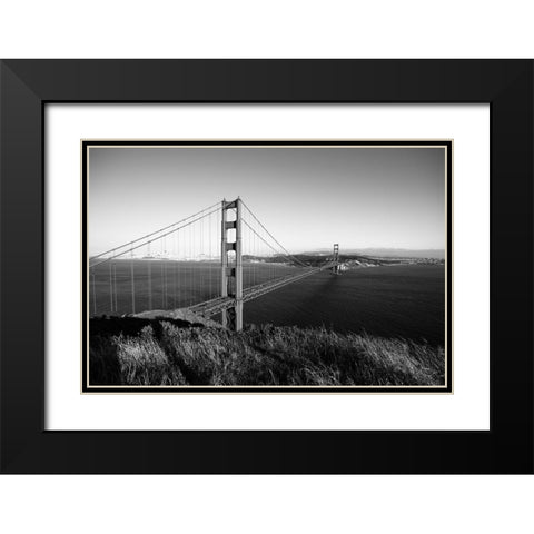 Golden gate bridge-San Fransisco USA Black Modern Wood Framed Art Print with Double Matting by Highsmith, Carol