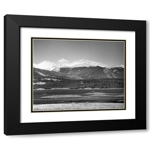 Rocky Mountains-USA Black Modern Wood Framed Art Print with Double Matting by Highsmith, Carol