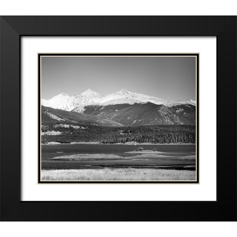 Rocky Mountains-USA Black Modern Wood Framed Art Print with Double Matting by Highsmith, Carol