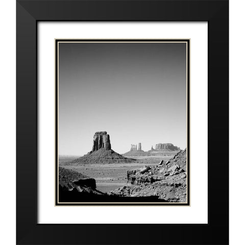 Monument Valley-Arizona Black Modern Wood Framed Art Print with Double Matting by Highsmith, Carol