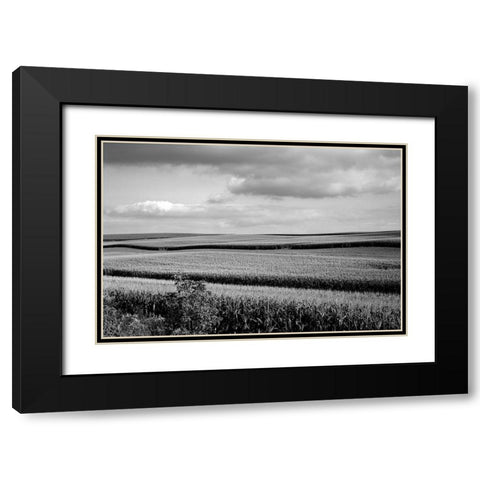 Rural Wisconsin Black Modern Wood Framed Art Print with Double Matting by Highsmith, Carol
