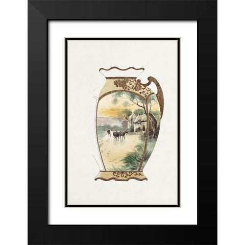 Design for a Noritake Jug IV Black Modern Wood Framed Art Print with Double Matting by Noritake Designs