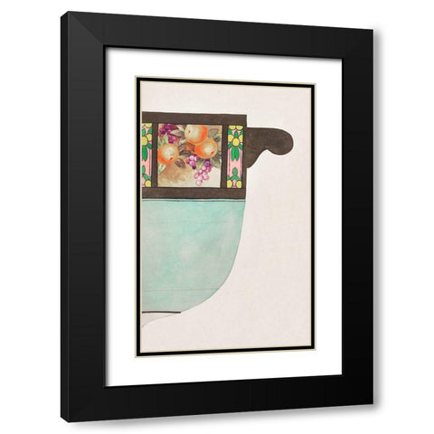 Design for a Noritake Jar Black Modern Wood Framed Art Print with Double Matting by Noritake Designs