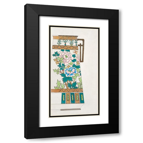 Design for a Noritake Jug VI Black Modern Wood Framed Art Print with Double Matting by Noritake Designs