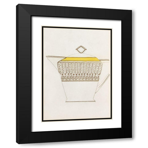 Design for a Noritake Creamer Black Modern Wood Framed Art Print with Double Matting by Noritake Designs