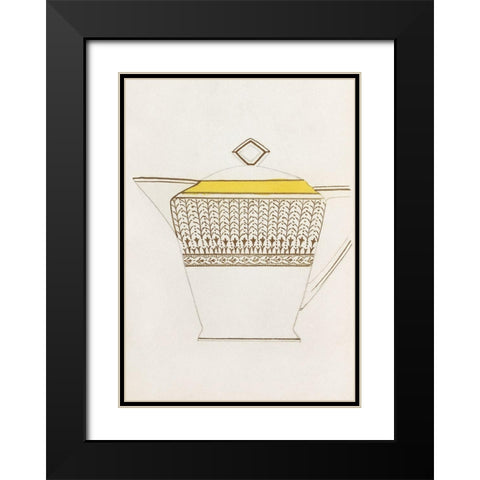 Design for a Noritake Creamer Black Modern Wood Framed Art Print with Double Matting by Noritake Designs