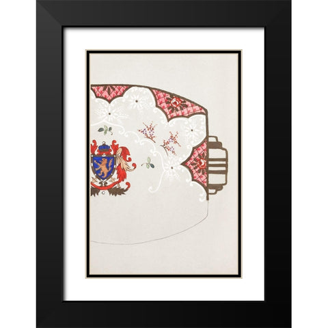 Design for a Noritake Platter II Black Modern Wood Framed Art Print with Double Matting by Noritake Designs
