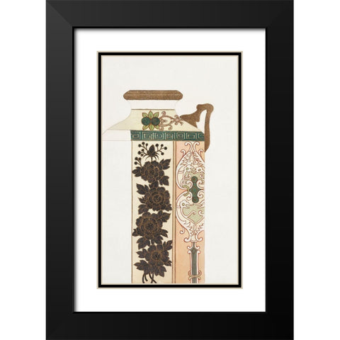 Design for a Noritake Jug VII Black Modern Wood Framed Art Print with Double Matting by Noritake Designs