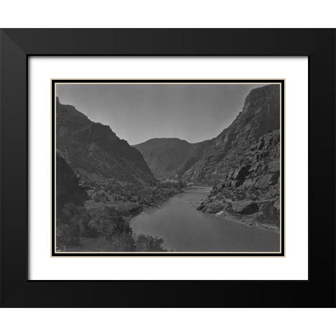 Green River-Utah Black Modern Wood Framed Art Print with Double Matting by OSullivan, Timothy H