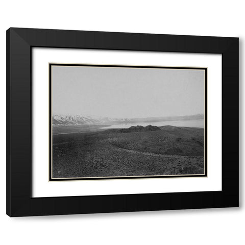 Mono Lake-California Black Modern Wood Framed Art Print with Double Matting by OSullivan, Timothy H