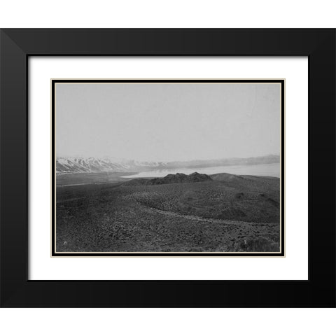 Mono Lake-California Black Modern Wood Framed Art Print with Double Matting by OSullivan, Timothy H