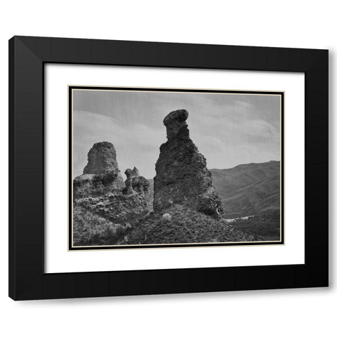 Witches Rock-Utah Black Modern Wood Framed Art Print with Double Matting by OSullivan, Timothy H