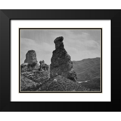Witches Rock-Utah Black Modern Wood Framed Art Print with Double Matting by OSullivan, Timothy H